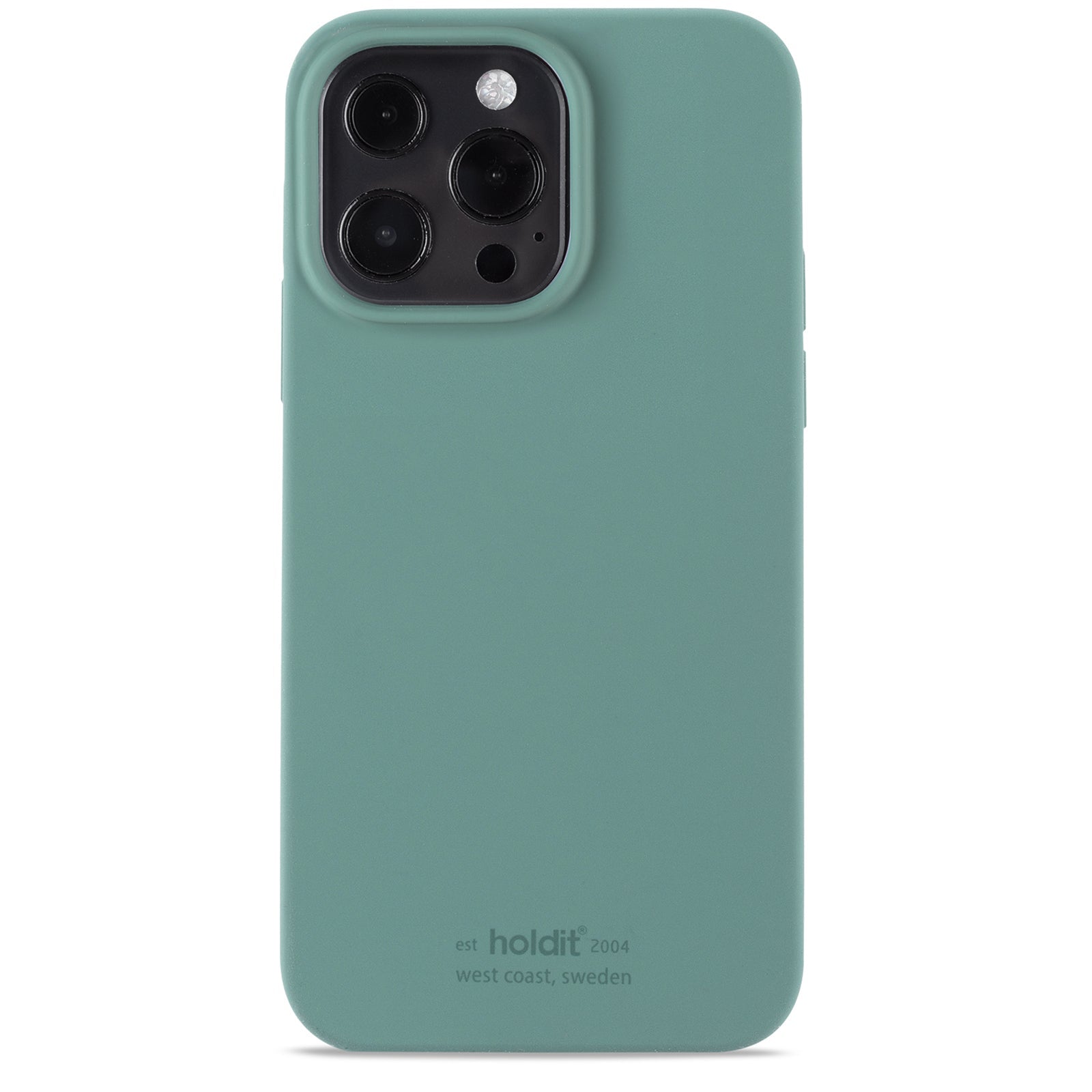 Holdit Silicone Cover iPhone 13 Pro - Grøn image