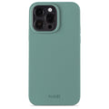 Holdit Silicone Cover iPhone 14 Pro Max - Grøn image