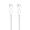 USB C to USB C Cable 60W (1M) Hvid image 0