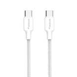 USB C to USB C Cable 60W (1M) White