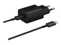 Samsung Fast Charging Wall Charger 25Watt Strømforsyningsadapter image 0