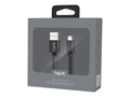 Havit Lightning cable sleeved MFi - Sort 1m image 0