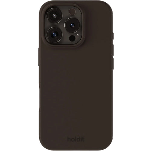Holdit Silicone Cover iPhone 16 Pro - Sort image
