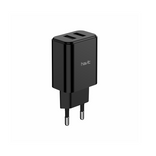 Havit 2 ports 2.1A Lader Sort