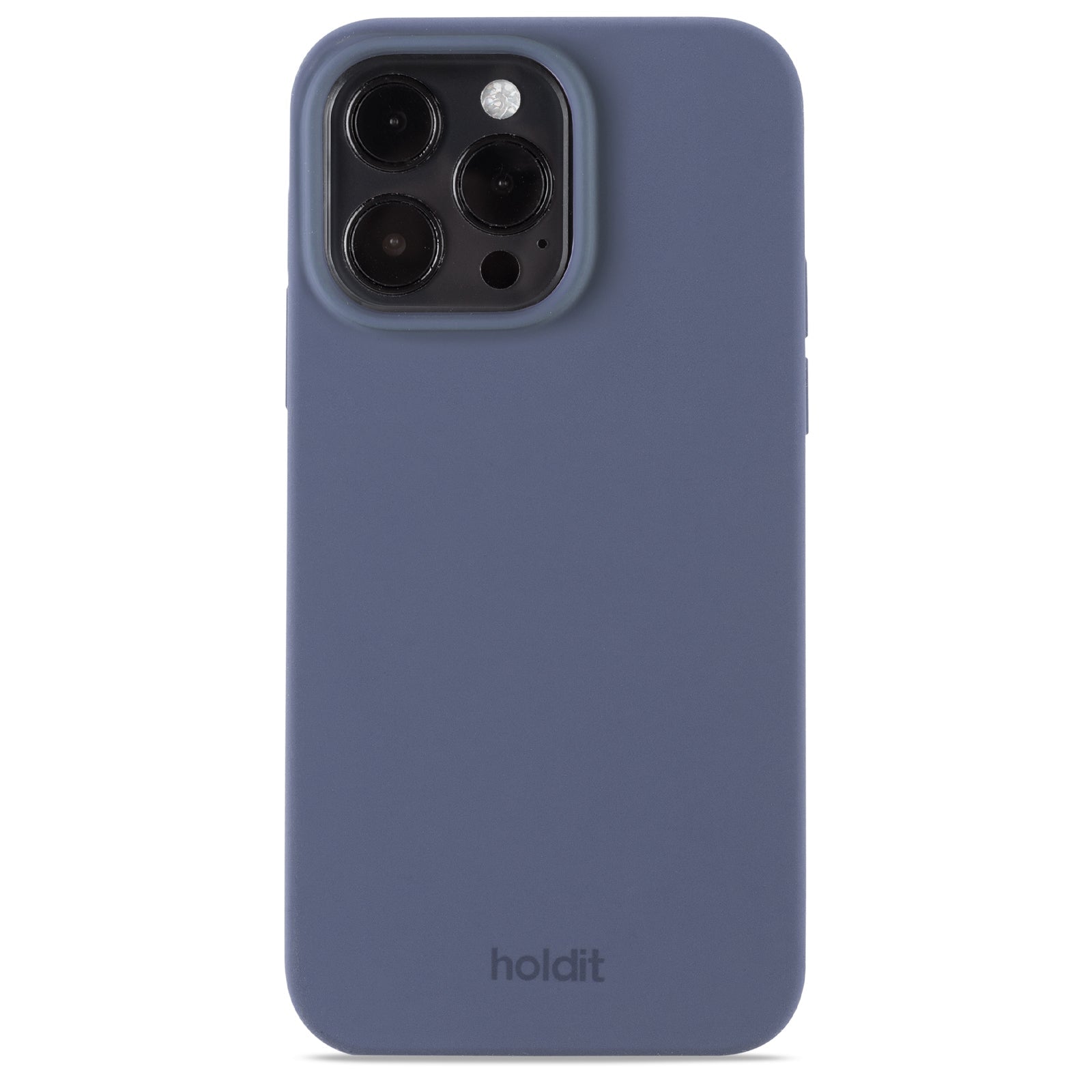 Holdit Silicone Cover iPhone 15 Pro Max - Blå image