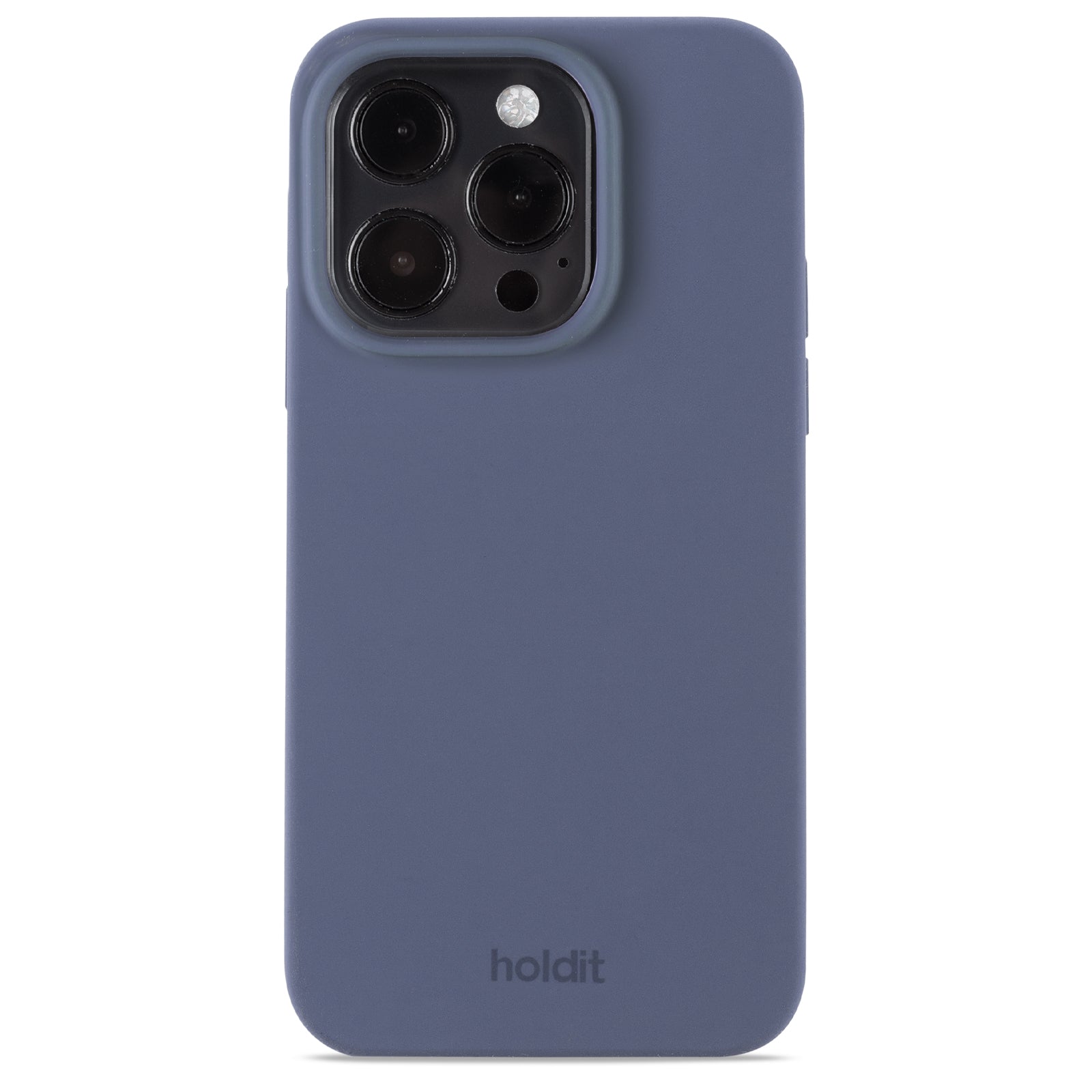 Holdit Silicone Cover iPhone 14 Pro - Blå image