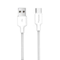 USB A to USB-C Cable 12W (1.5M) Hvid image 0