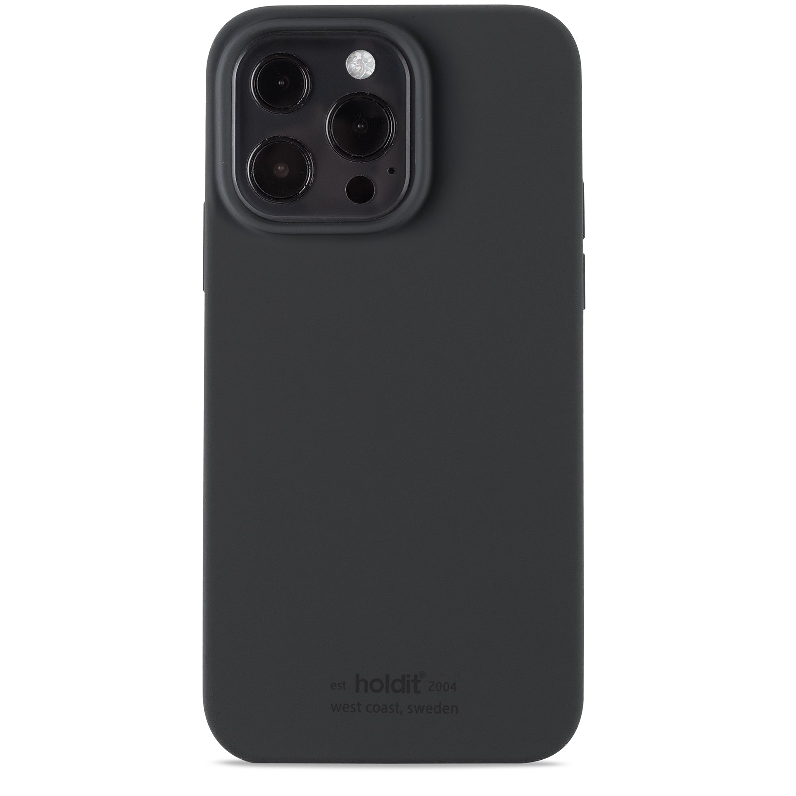 Holdit Silicone Cover iPhone 13 Pro - Sort image